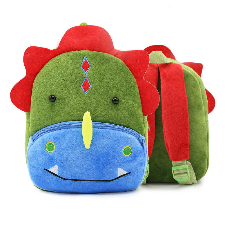 Cartoon Animal Plush Backpack for Kids
