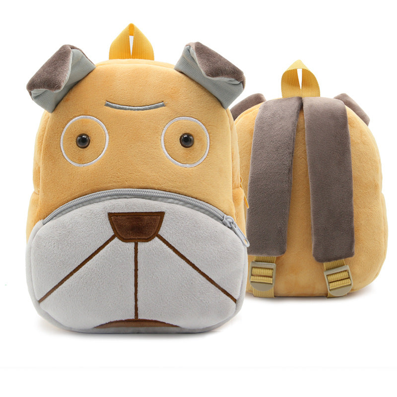 Cartoon Animal Plush Backpack for Kids