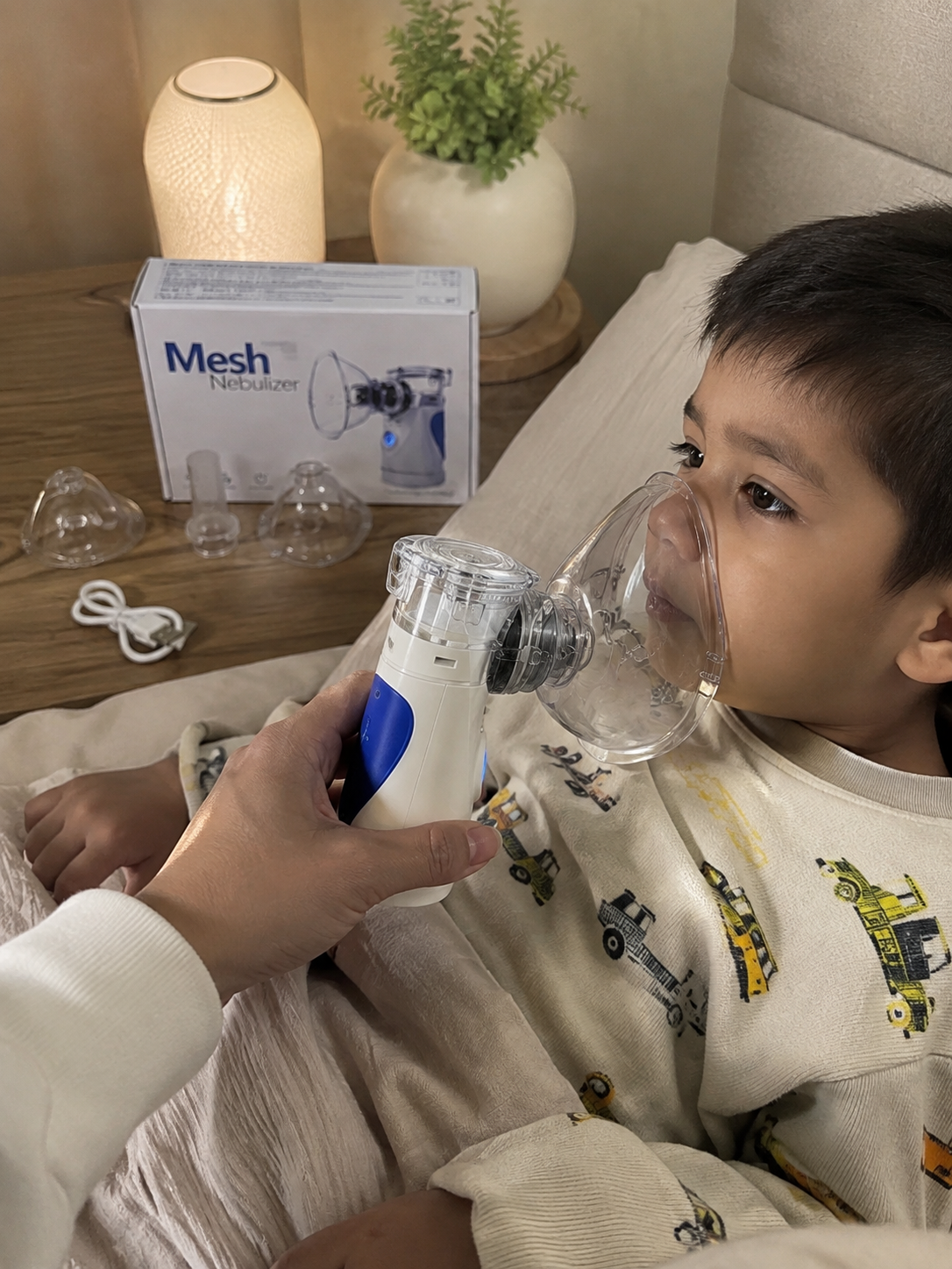 AeroPure™ | Nebulizador Mesh Portátil Recargable