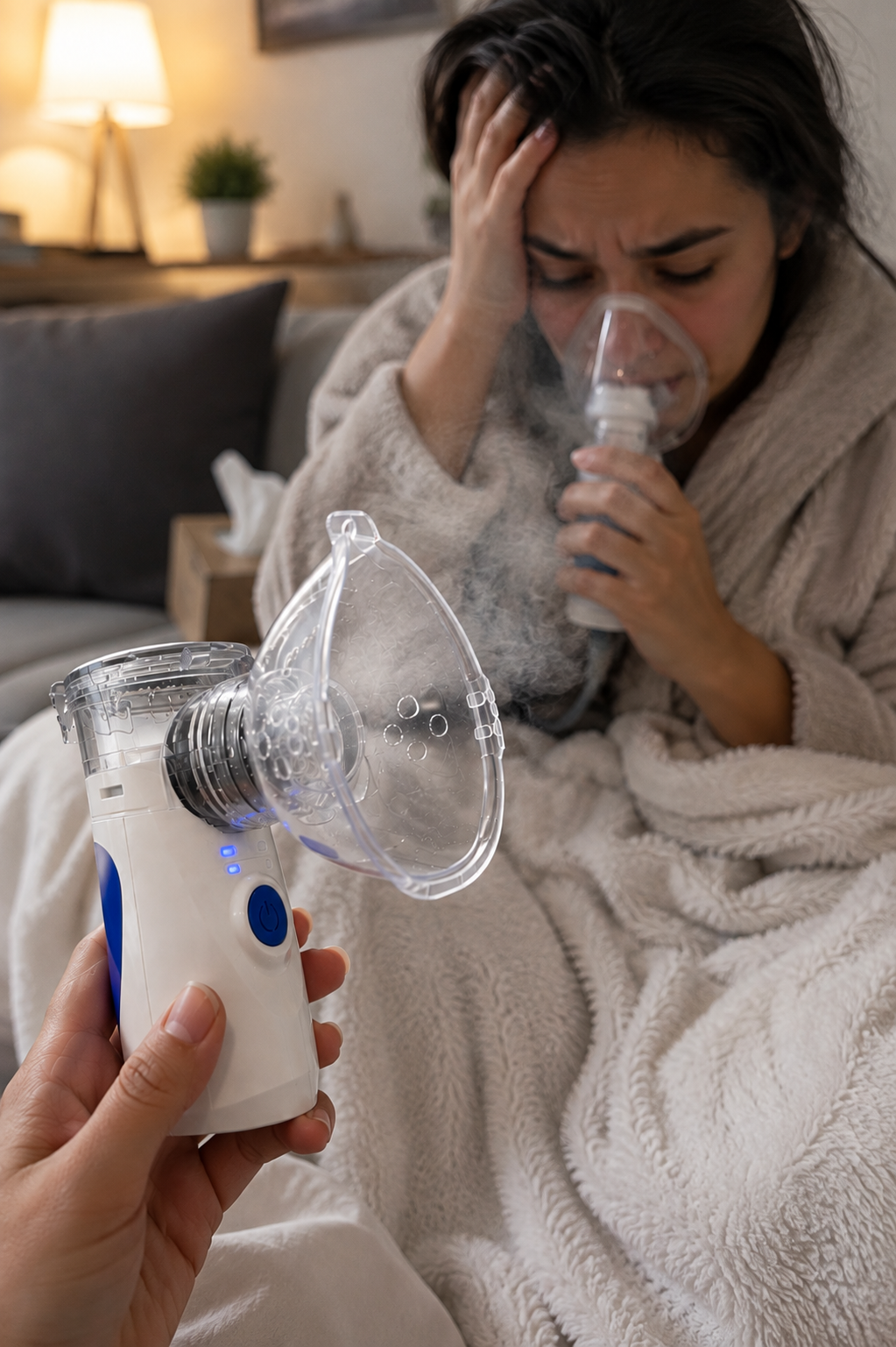 AeroPure™ | Nebulizador Mesh Portátil Recargable