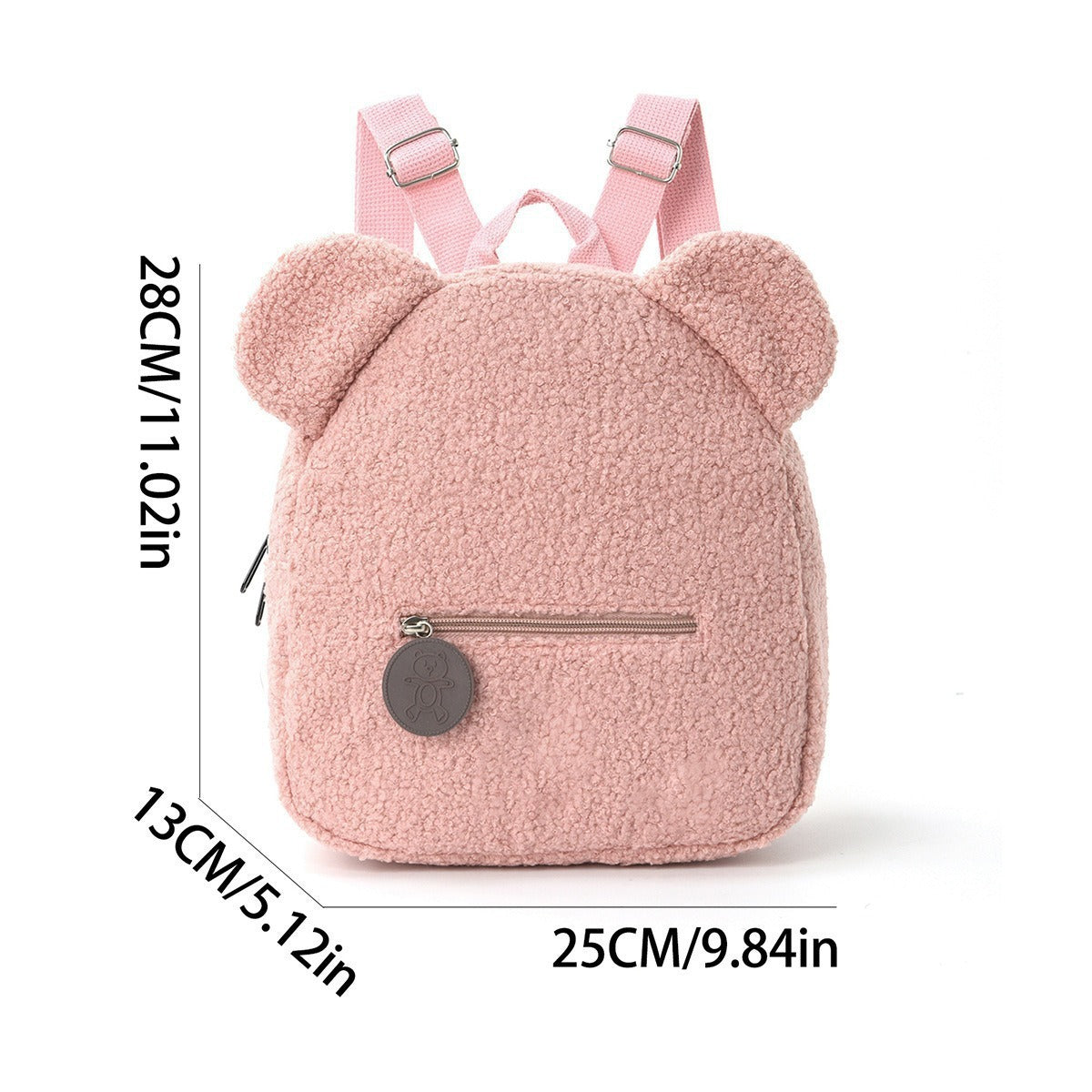Teddy Bear Plush Backpack - Cute, comfortable, and with space for everything
