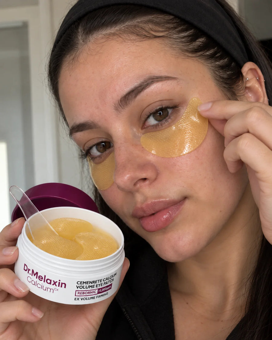 Dr. Melaxin Calcium Eye parches y sticks para ojeras