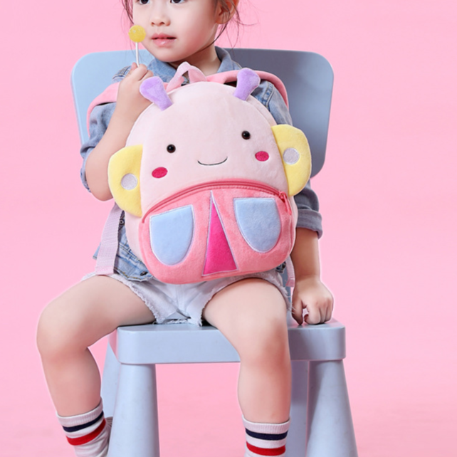 Cartoon Animal Plush Backpack for Kids