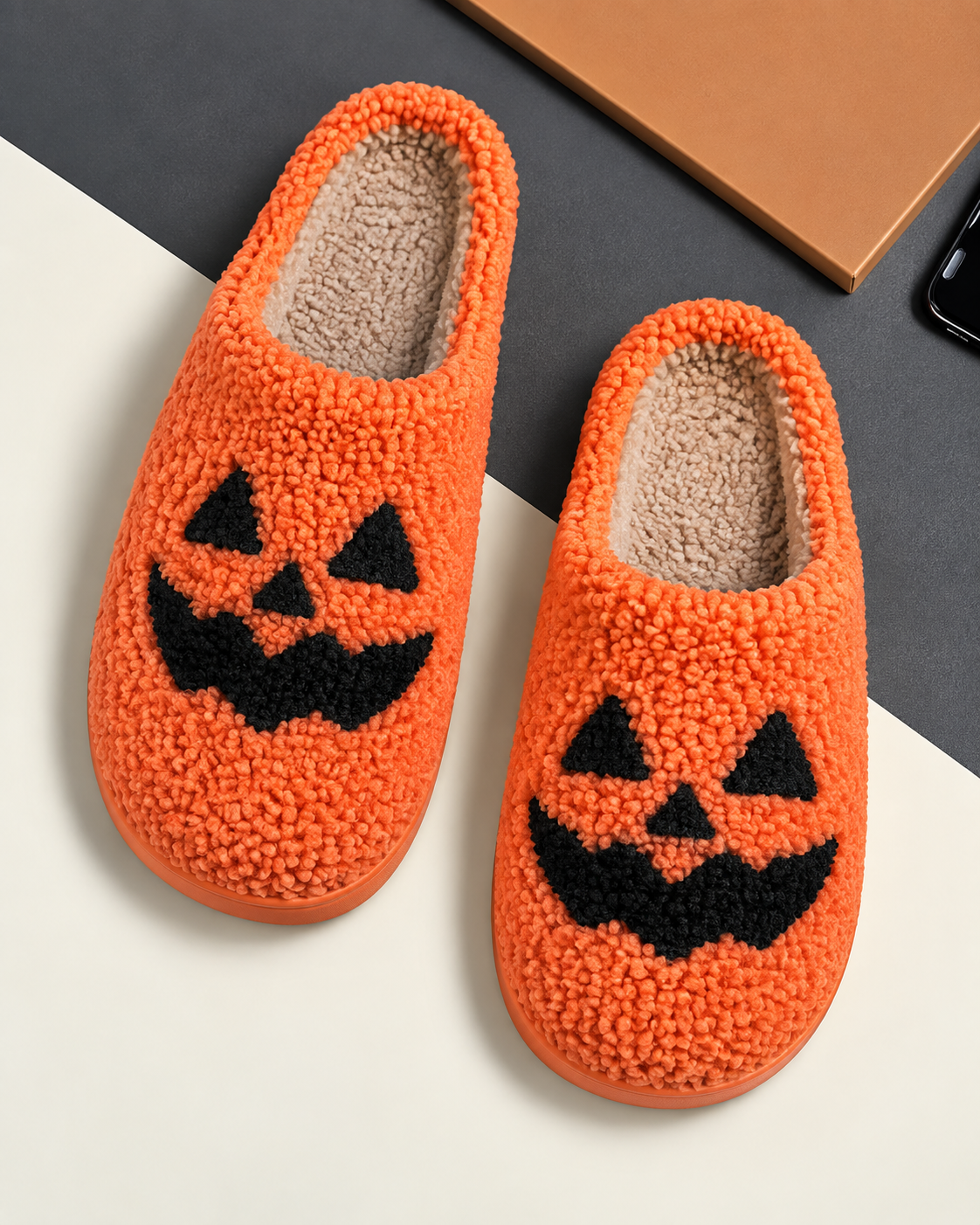 Your feet deserve this 🐾 Cotton slippers with a design, Perfect for cold weather