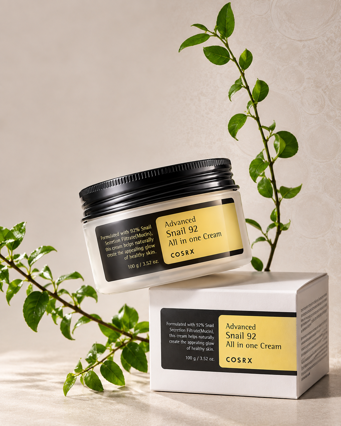 COSRX Snail Mucin Hydrating Face Cream