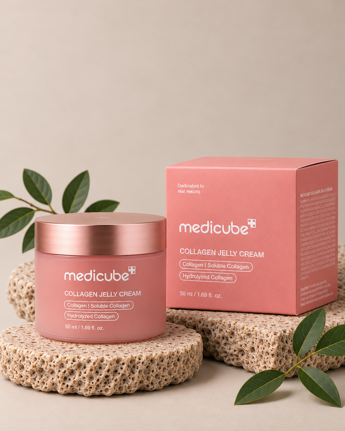 Gelatina Facial Glaseada de Colágeno
